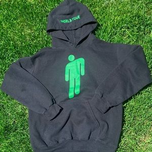 Billie Eilish world tour sweatshirt